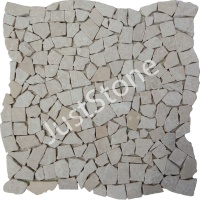 Мозаїка з мармуру Матова МКР-ХСВ (хаотична) Victoria Beige Мозаїка з мармуру Матова МКР-ХСВ (хаотична) Victoria Beige