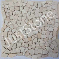 Мозаїка з мармуру Матова МКР-ХСВ (хаотична) Victoria Beige Мозаїка з мармуру Матова МКР-ХСВ (хаотична) Victoria Beige