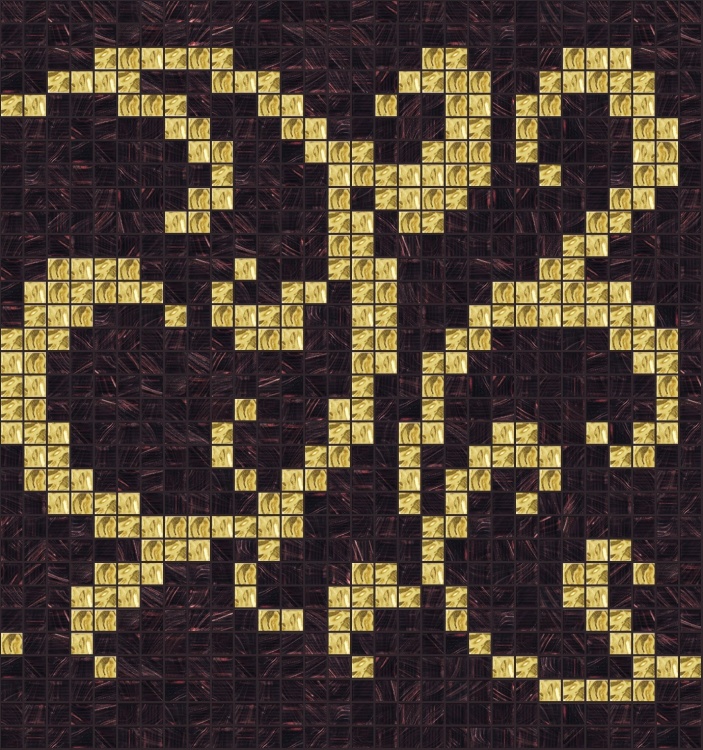 Мозаїчний паттерн D-CORE 348*326 мм. ID-07