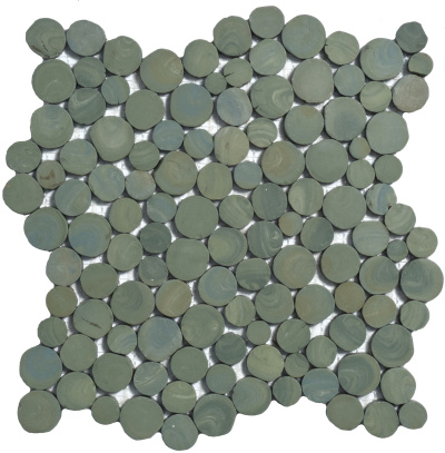 Мозаїка з керамограніту Kotto Ceramica MI7 14300703C Terra Verde 300 x 300 х 10 (коло d 14-30)