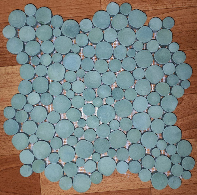 Мозаїка з керамограніту Kotto Ceramica MI7 14300703C Terra Verde 300 x 300 х 10 (коло d 14-30)