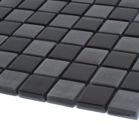 Мозаїка керамічна Kotto Ceramica GM 8008 CC Black/Ceramik Black/300 х 300 х 8 ( 25 х 25 )