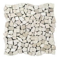 Мозаїка з мармуру Матова МКР-ХСВ (хаотична) 23x15 мм Victoria Beige