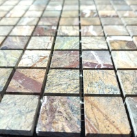 Мозаїка з мармуру Полірована МКР-2П (23x23) Bidasar Brown Мозаїка з мармуру Полірована МКР-2П (23x23) Bidasar Brown