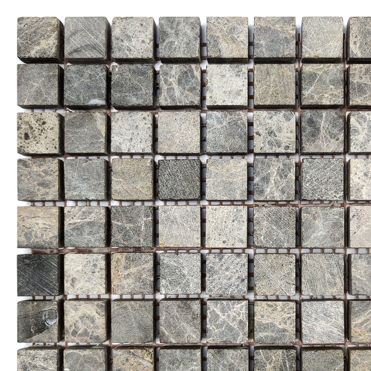 Мозаика из мрамора Матовая МКР-4СН (15x15) Emperador Medium