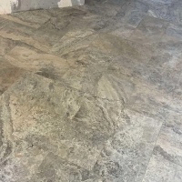 Плитка із травертину Silver Filled and Honed 1,2х30,5х61 см, сіра матова заповнена шліфована Export Плитка із травертину Silver Filled and Honed 1,2х30,5х61 см, сіра матова заповнена шліфована Export