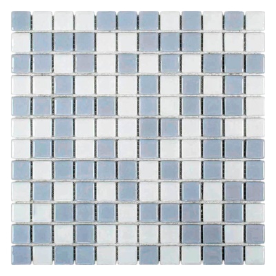 Мозаїка зі скла AquaMo MX2541001 24x24x4 (315x315) мм глянцева на сітці