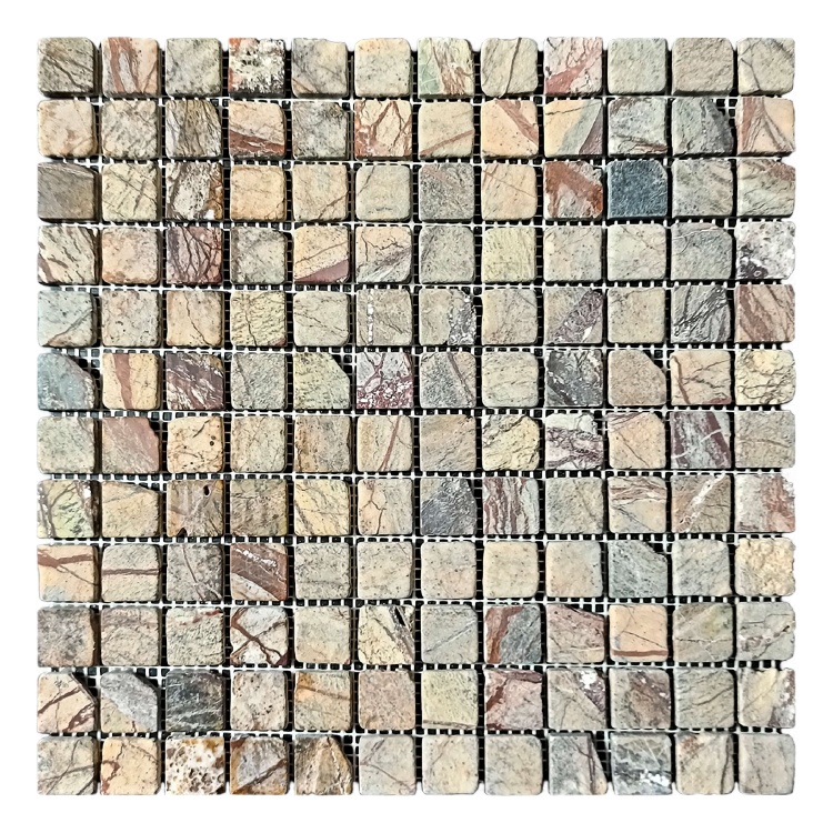 Мозаїка з мармуру Матова МКР-2СВА (23x23) Bidasar Brown