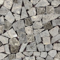 Мозаика из мрамора Матовая МКР-ХСВ (хаотичная) Emperador Medium