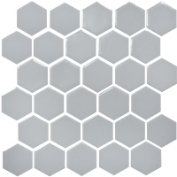 Мозаїка керамічна Kotto Ceramica HEXAGON H 6002 Grey Silver 295 х 295 х 9