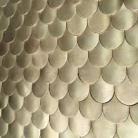 Мозаїка Dune 187958 Sirena Gold 30*20 золотиста металева