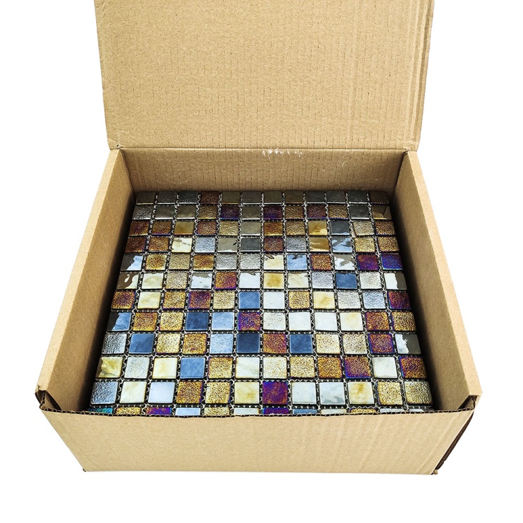 Скляна мозаїка MX25-3/09 - CONCRETE BLACK PL