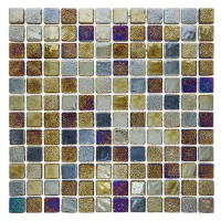 Скляна мозаїка MX25-3/09 - CONCRETE BLACK PL