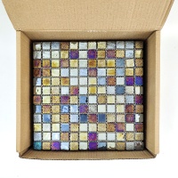 Скляна мозаїка MX25-3/09 - CONCRETE BLACK PL