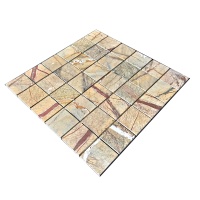 Мозаїка з мармуру Полірована МКР-3П (47x47) Bidasar Brown Мозаїка з мармуру Полірована МКР-3П (47x47) Bidasar Brown