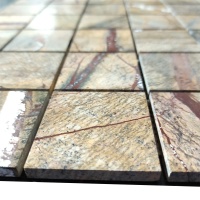 Мозаїка з мармуру Полірована МКР-3П (47x47) Bidasar Brown Мозаїка з мармуру Полірована МКР-3П (47x47) Bidasar Brown