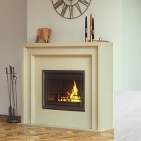 Портал для каміна Bravo Ліон Polaris мармур білий прямий Портал для каміна Bravo Ліон Polaris мармур білий прямий