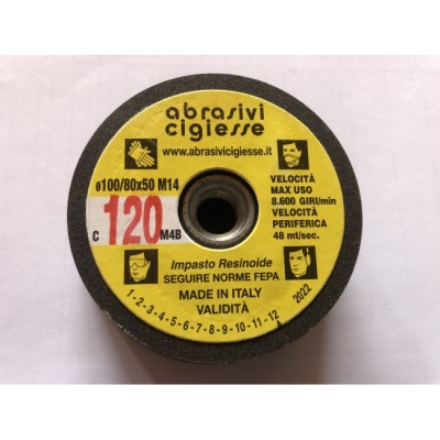 Сегмент полірувальний Abrasivi Cigiesse Srl. 100/80х50 M14 корундовий для граніту та мармуру