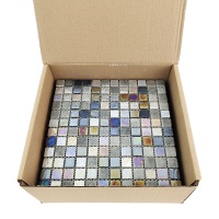 Мозаика из стекла GRAY MATT MIX Мозаика из стекла GRAY MATT MIX