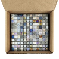 Мозаика из стекла GRAY MATT MIX Мозаика из стекла GRAY MATT MIX