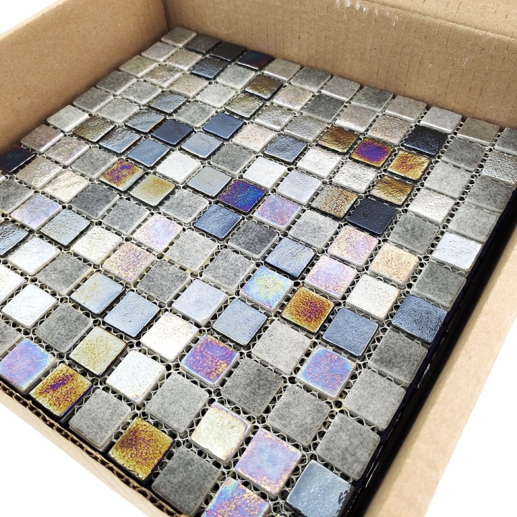 Мозаика из стекла GRAY MATT MIX