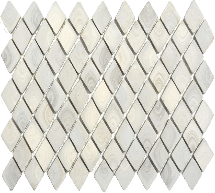 Мозаїка з керамограніту Kotto Ceramica MI7 30500301C Grigo Caldo 300 x 300 х 10 (ромб 30 x 50)