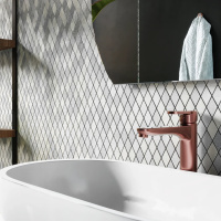 Мозаїка з керамограніту Kotto Ceramica MI7 30500301C Grigo Caldo 300 x 300 х 10 (ромб 30 x 50)