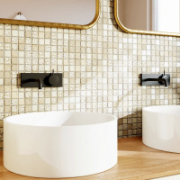 Мозаїка керамічна Kotto Ceramica GM 8012 C3 Gold brocade/Gold/Champagne 300 х 300 х 8 ( 25 х 25 )