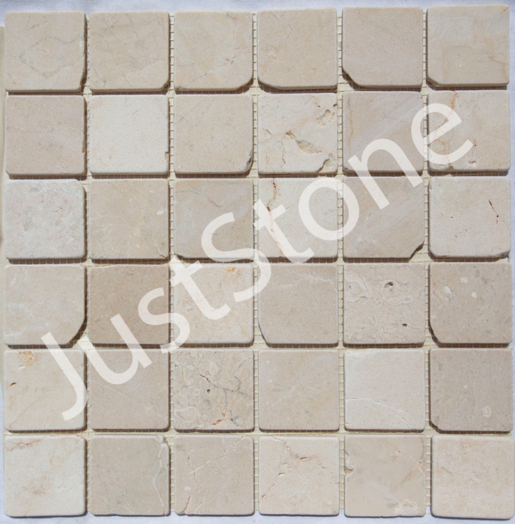 Мозаїка з мармуру Матова МКР-3СВА (47x47) Beige Mix