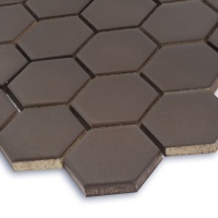 Мозаїка керамічна Kotto Ceramica HEXAGON H 6005 Coffee Brown 295 х 295 х 9