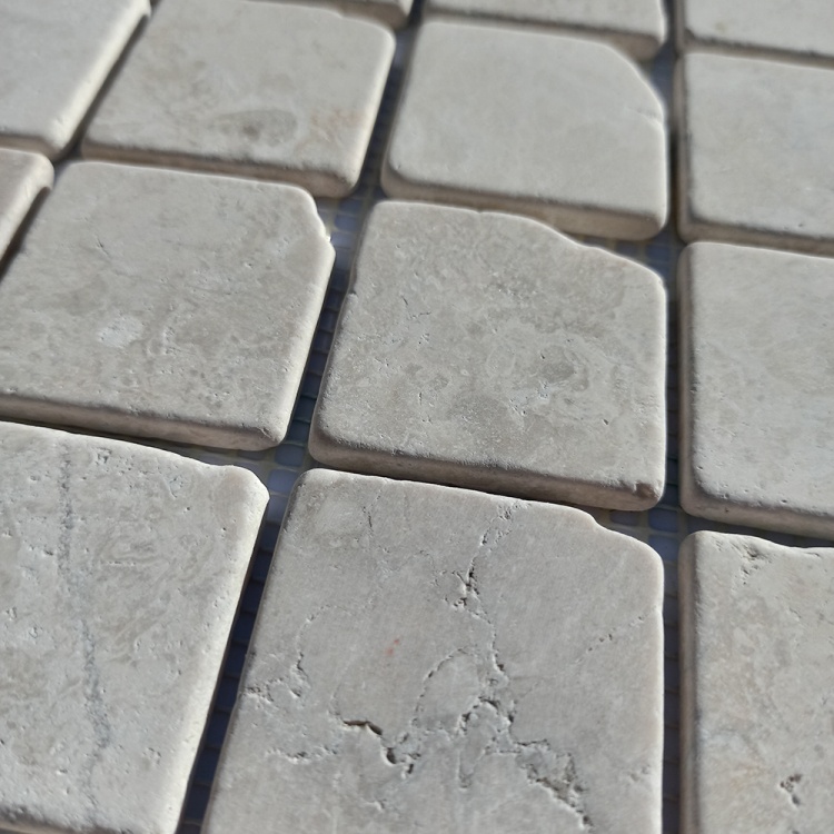 Мозаїка з мармуру Матова МКР-3СВА (47x47) Victoria Beige