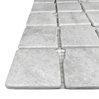 Мозаика из мрамора Матовая МКР-3СВА (47x47) White Mix Мозаика из мрамора Матовая МКР-3СВА (47x47) White Mix