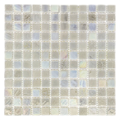 Стеклянная мозаика MX25-3/01 CRISTAL WHITE