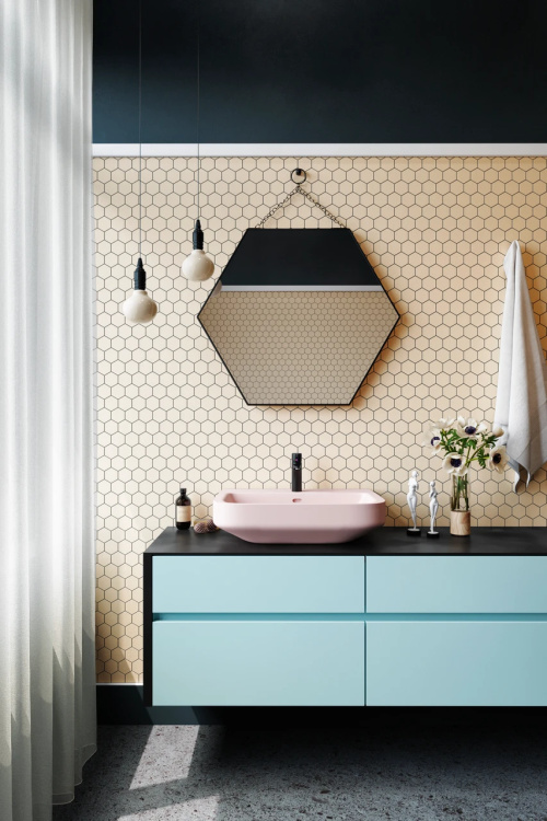 Мозаїка керамічна Kotto Ceramica HEXAGON H 6007 Bisque 295 х 295 х 9