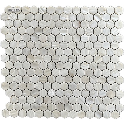 Мозаика Mozaico de Lux CL-MOS CCLAY-23-A125 PEARL
