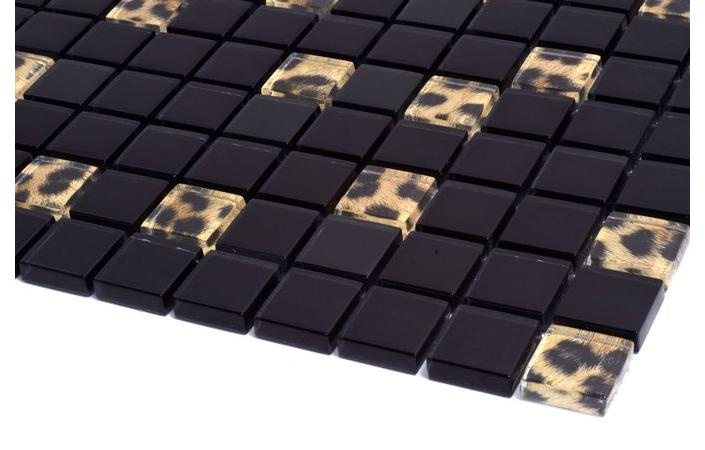 Мозаїка скляна Kotto Ceramica GMP 0825042 С2 print 41/black 300 x 300 х 8 ( 25 х 25 )