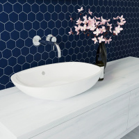 Мозаїка керамічна Kotto Ceramica HEXAGON H 6008 Steel Blue 295 х 295 х 9