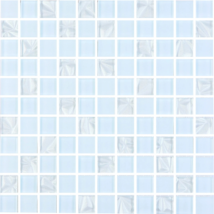 Мозаїка керамічна Kotto Ceramica GM 8019 C3 Pearl S4/Ceramik White/White 300 х 300 х 8 ( 25 х 25 )