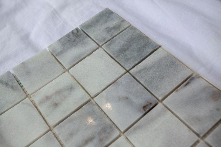 Мозаїка з мармуру Полірована МКР-3П (47x47) Grey Mix