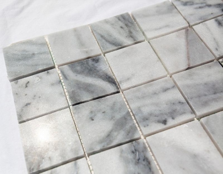 Мозаїка з мармуру Полірована МКР-3П (47x47) Grey Mix