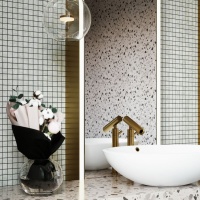 Мозаика керамическая Kotto Ceramica GM 8020 C4 chameleon S1/chameleon S4/chameleon S5  300 х 300 х 8   ( 25 х 25 )