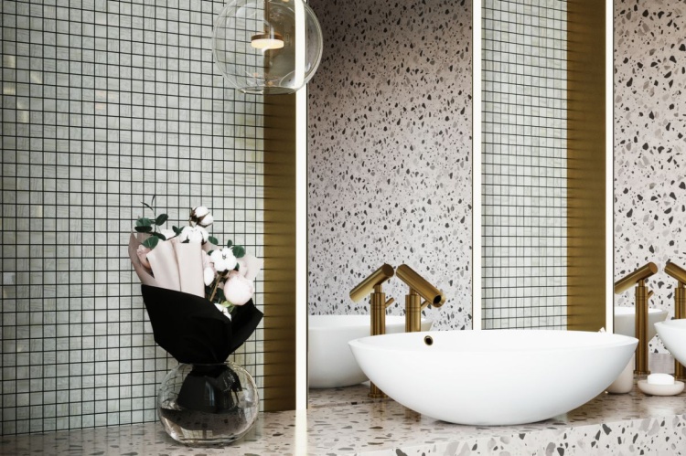 Мозаика керамическая Kotto Ceramica GM 8020 C4 chameleon S1/chameleon S4/chameleon S5  300 х 300 х 8   ( 25 х 25 )