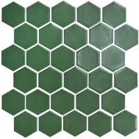 Мозаїка керамічна Kotto Ceramica HEXAGON H 6010 Forestgreen 295 х 295 х 9