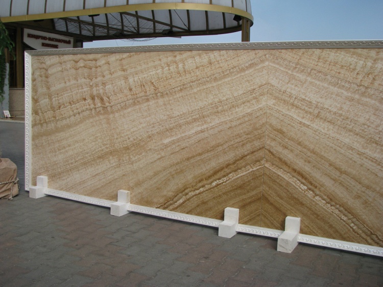 ONYX CLOUDY Слеб онікса (сляб) 20мм