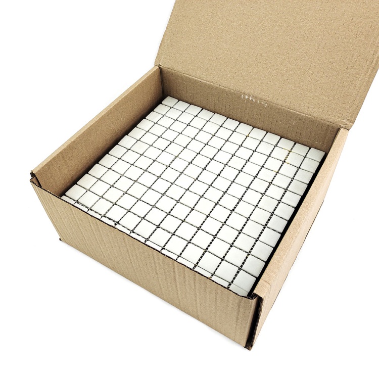 Стеклянная мозаика WHITE CORAL