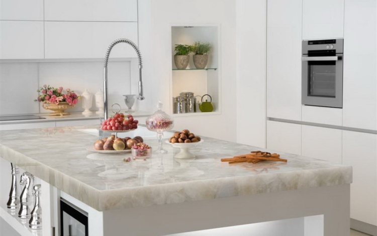 Caesarstone 8141 White Quartz