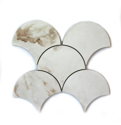 Декор Kotto Ceramica Scales CM 3109 SC Calacatta Gold (d 147 mm)