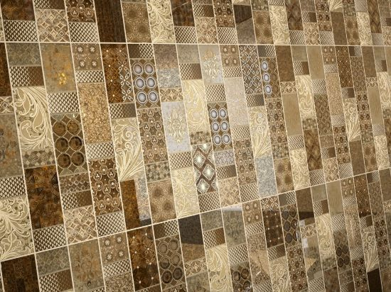 Мозаїка Dune Brussels 28.1*28.1 золота керамічна