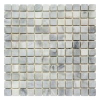 Мозаїка з мармуру Матова МКР-2СВ (23x23) White Mix