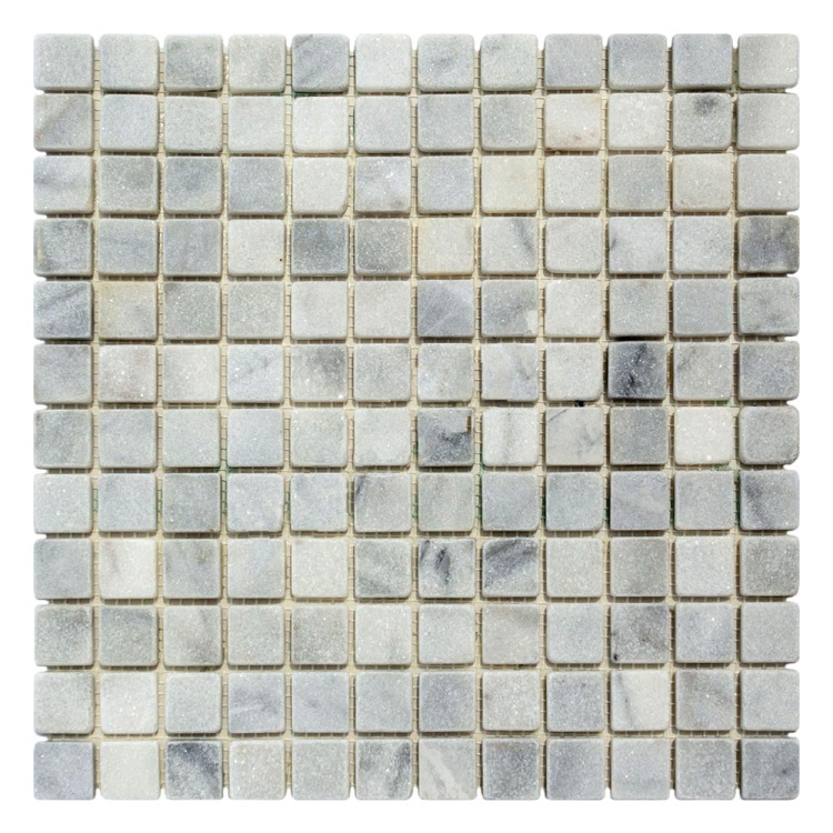 Мозаїка з мармуру Матова МКР-2СВ (23x23) White Mix